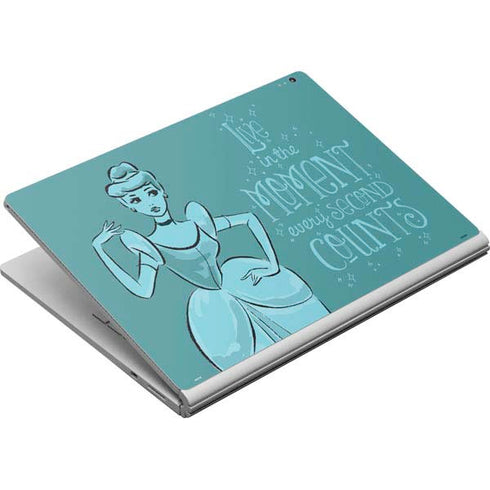 Disney Princess Cinderella Live in the Moment Art Surface Book Skin